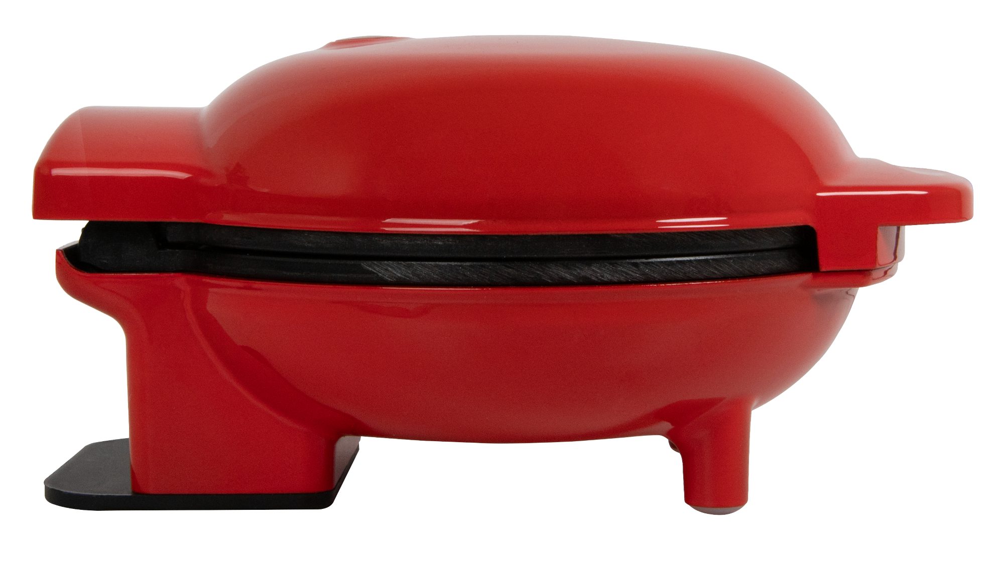OK. OMWA 425 mini gofrisütő tapadásmentes sütőlappal, piros – 3. kép