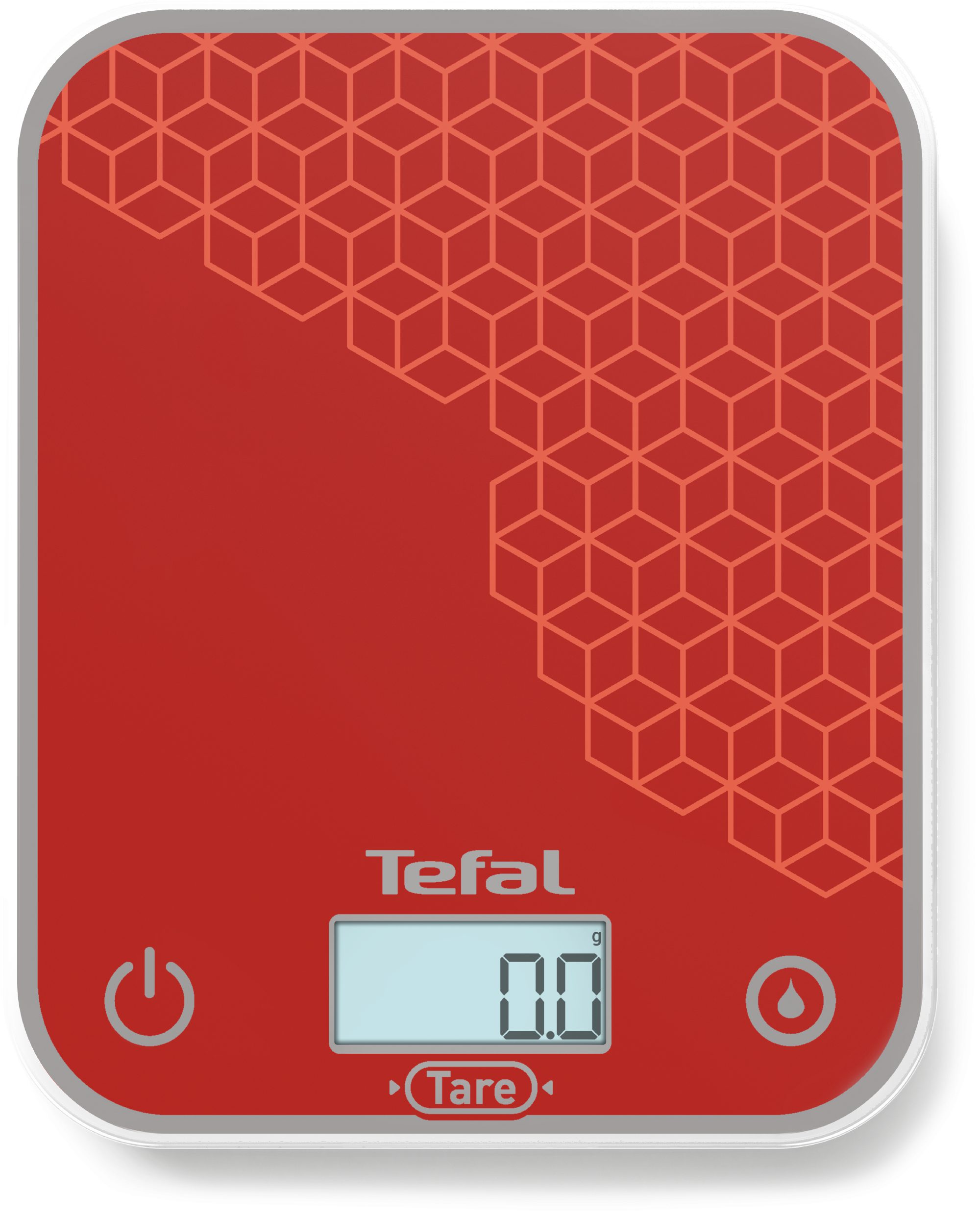 TEFAL BC50D7V0 Optiss elektronikus konyhai mérleg edzett üvegfelülettel – 2. kép