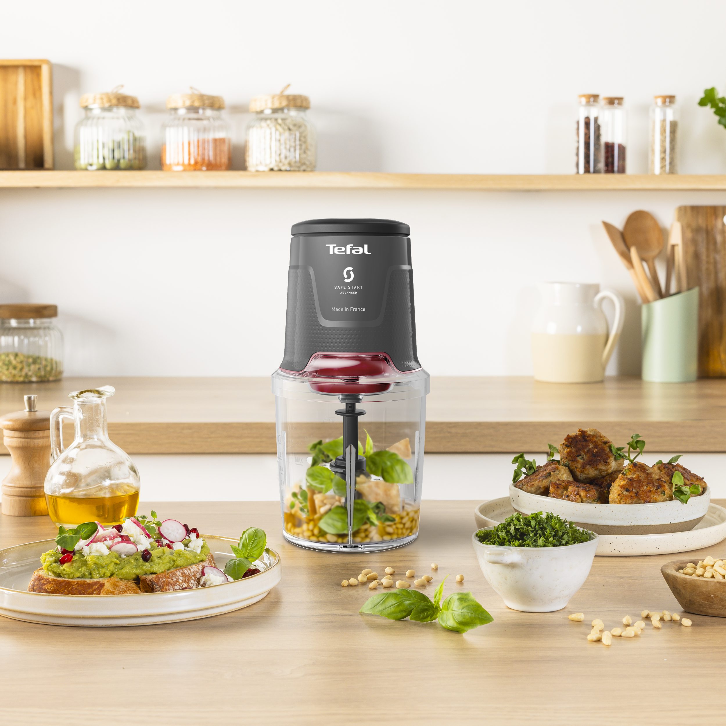 TEFAL MQ740HF0 Moulinette Easypress 500 W-os multifunkciós aprítógép – 4. kép
