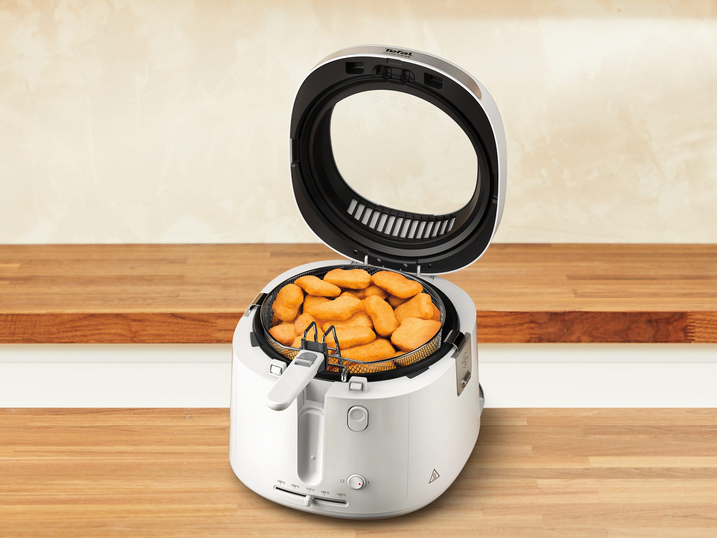 TEFAL FF2541E0 Filtra Vision fehér olajsütő – 5. kép