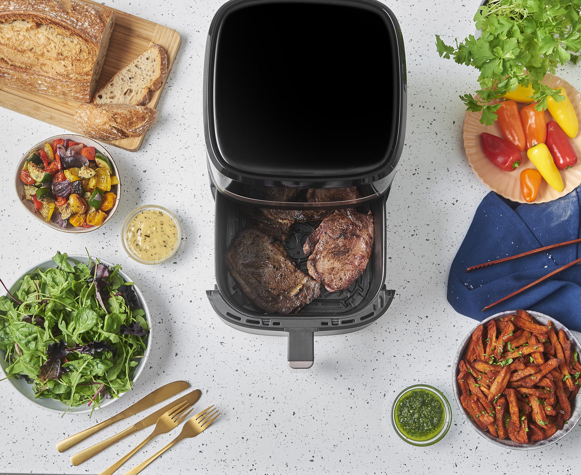 RUSSELL HOBBS 27620-56/RH SatisFry 5,5 literes airfryer – 7. kép