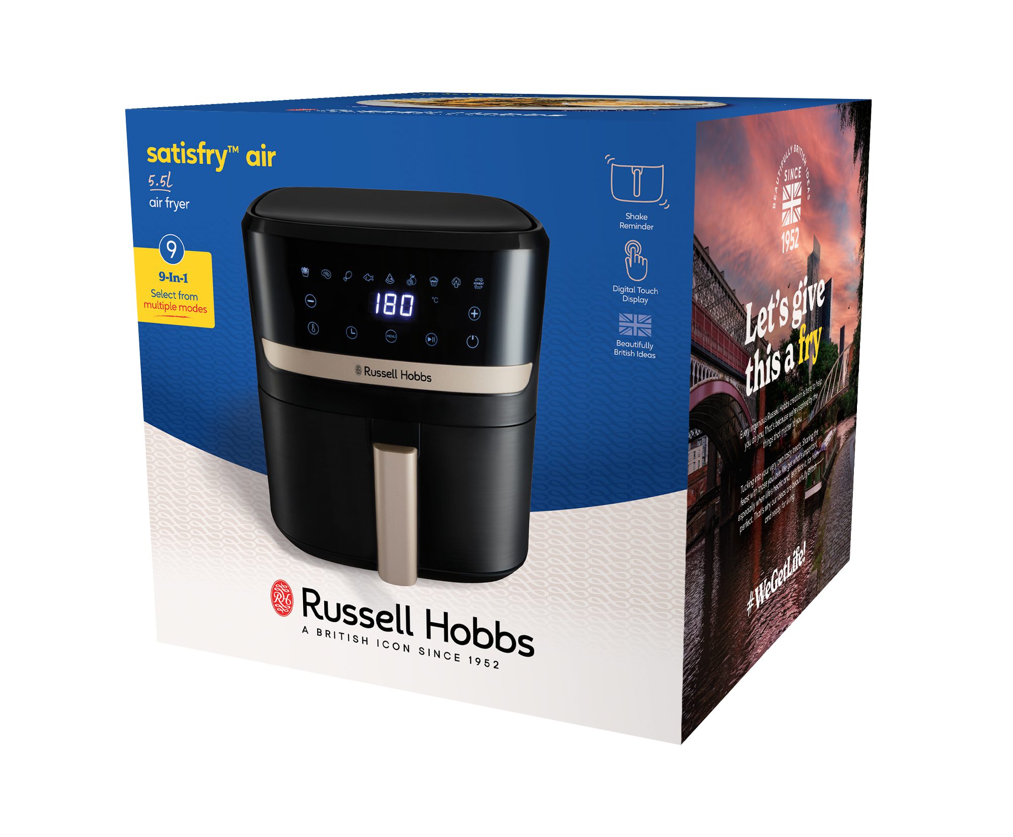 RUSSELL HOBBS 27620-56/RH SatisFry 5,5 literes airfryer – 30. kép
