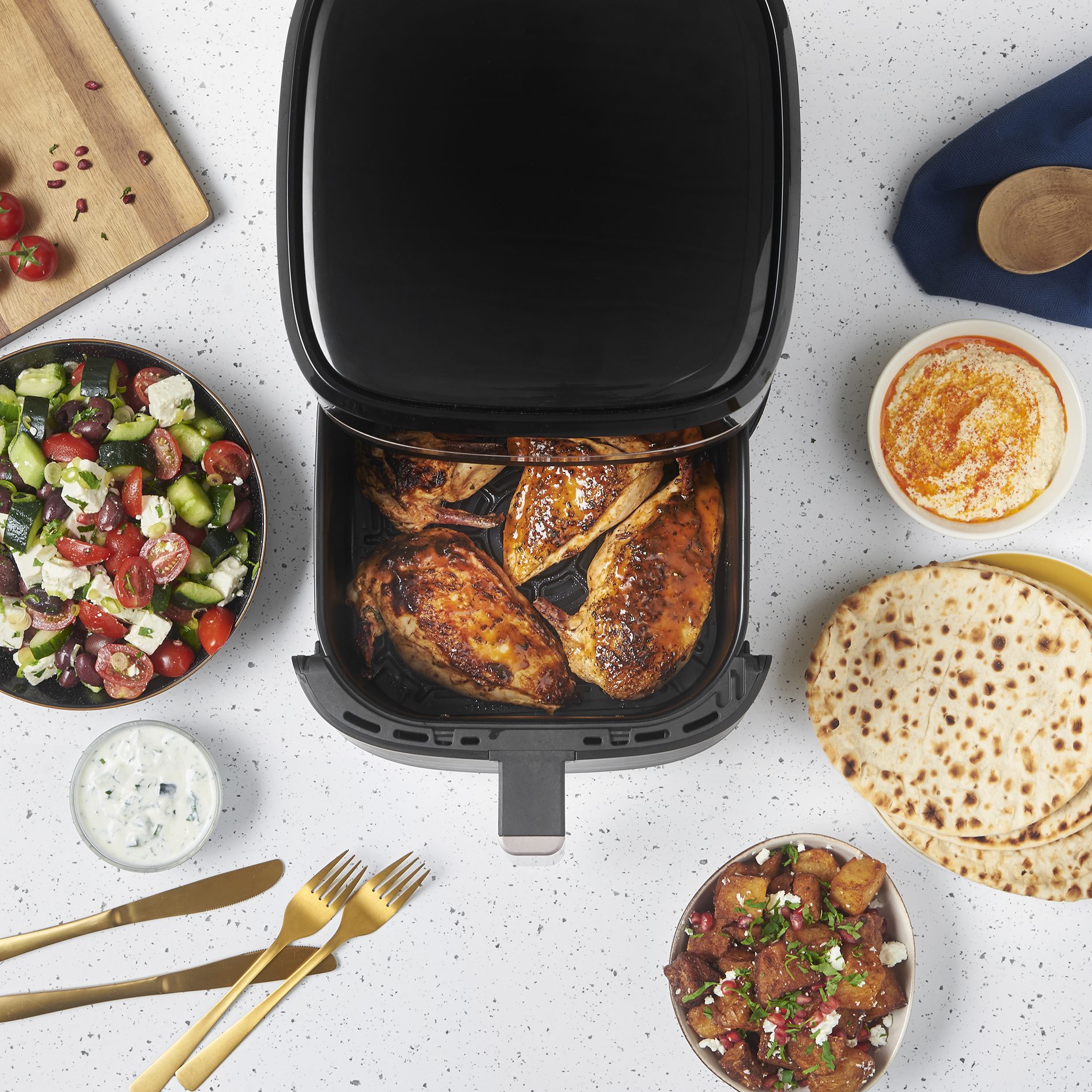 RUSSELL HOBBS 27630-56/RH Satisfry 8,3 literes forrólevegős sütő – 8. kép
