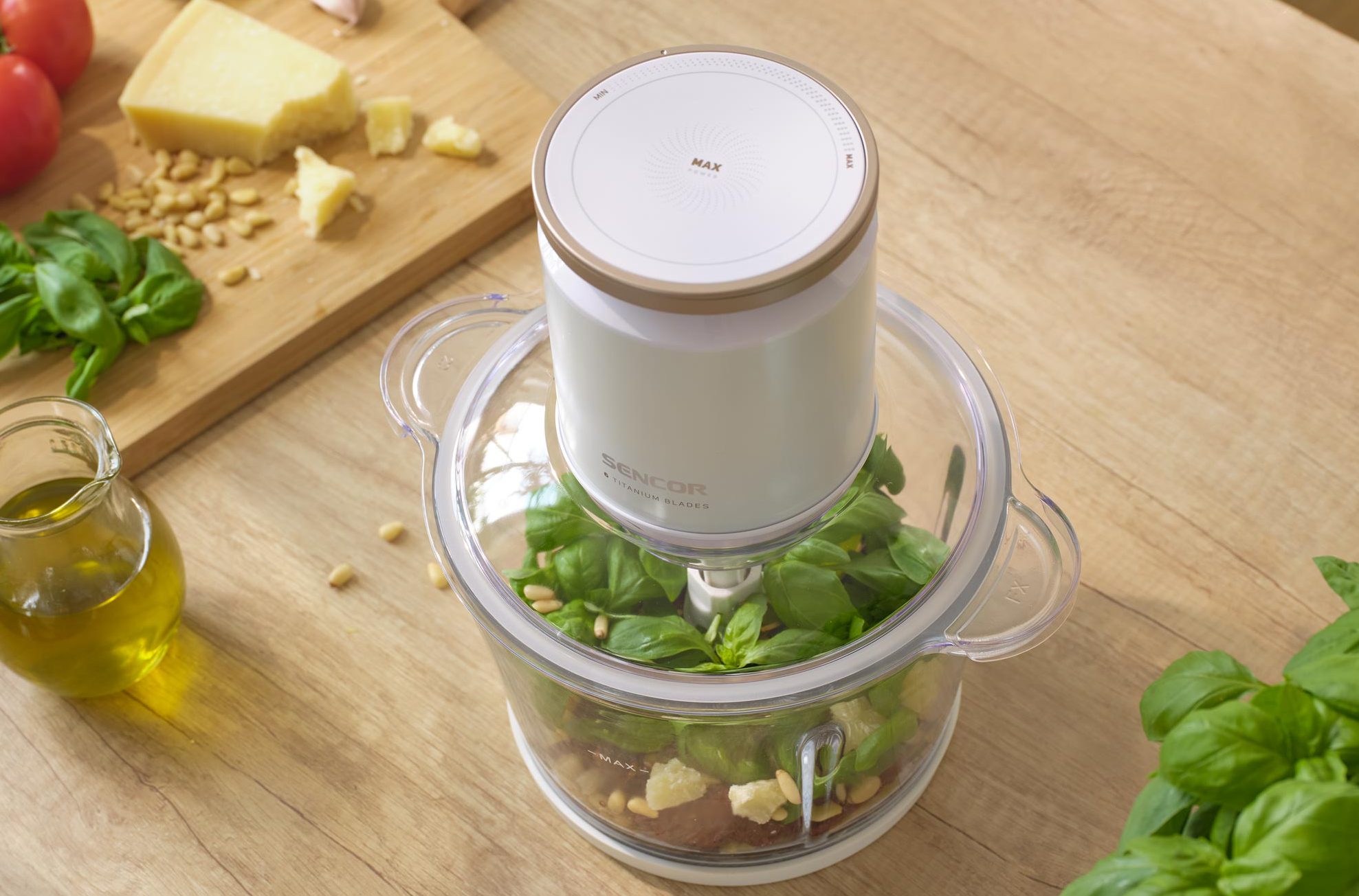 SENCOR SCB 7000WH 800 W-os aprító 3 literes üvegedénnyel – 8. kép