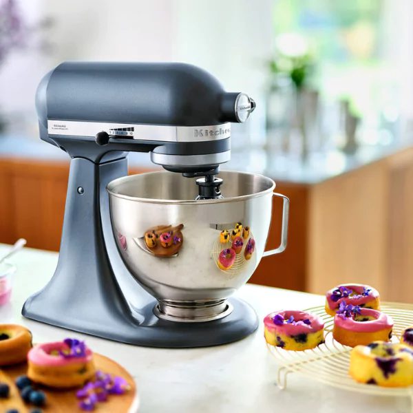 KITCHENAID 5KSM95PSEBS konyhai robotgép 4,3 l-es rozsdamentes tállal, acélkék – 6. kép