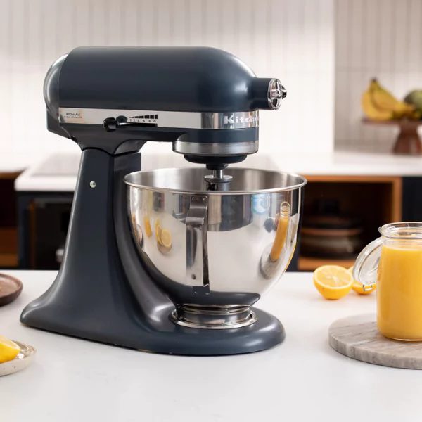 KITCHENAID 5KSM95PSEBS konyhai robotgép 4,3 l-es rozsdamentes tállal, acélkék – 7. kép