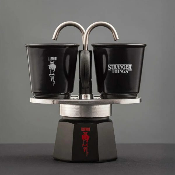 BIALETTI Stranger Things Mini Express 2 adagos kotyogós kávéfőző
