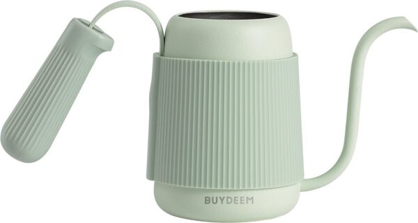 BUYDEEM CD2006-CG mini hattyúnyakú vízforraló, 330 ml, zöld