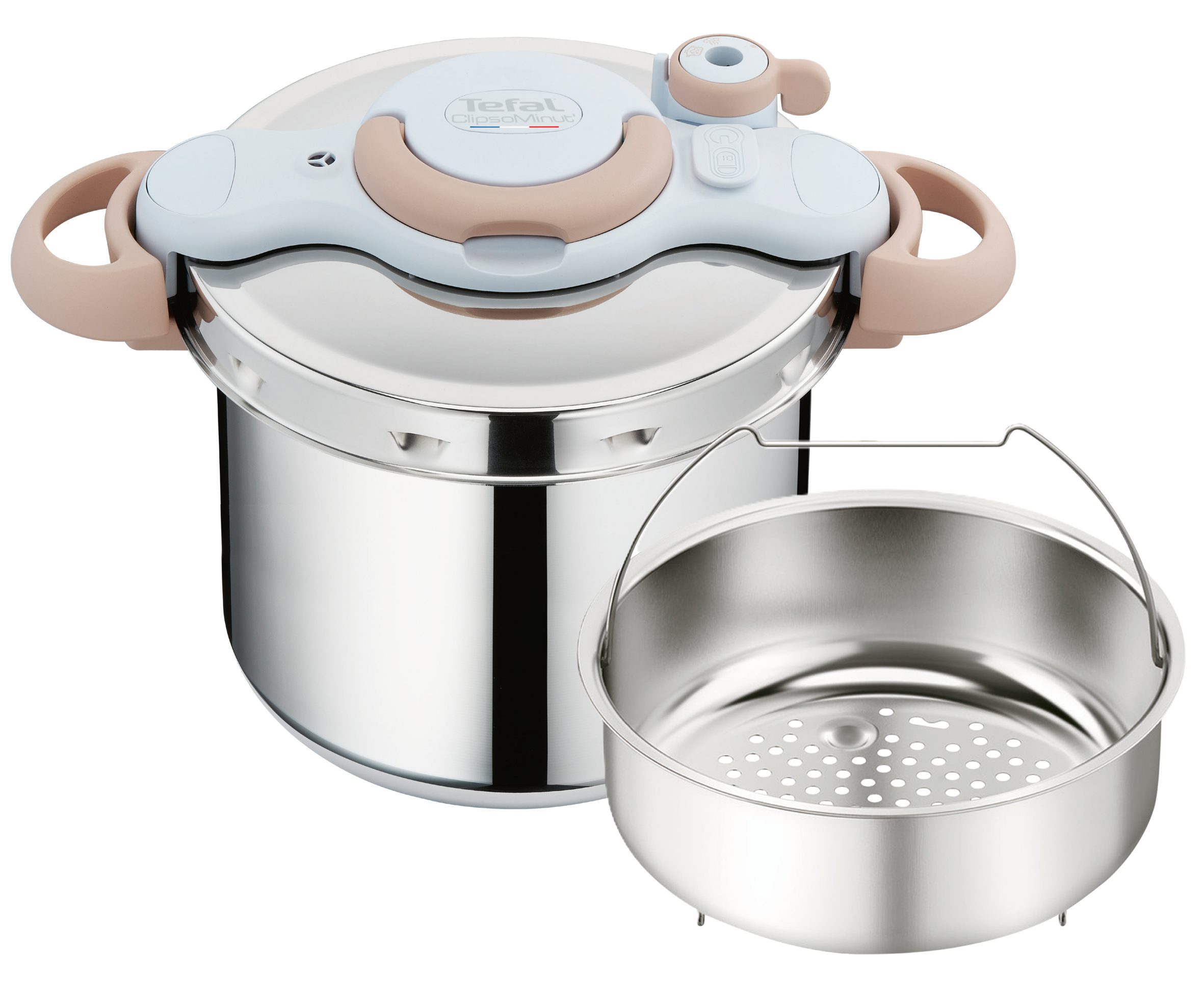 TEFAL Clipso Eco P4624972 9 literes rozsdamentes acél kukta – 2. kép