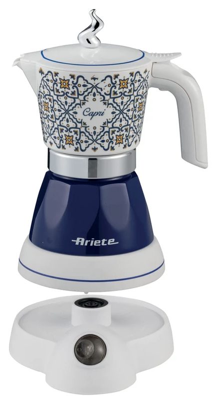 ARIETE 1358 Capri elektromos kotyogós kávéfőző, 2–4 csészés – 3. kép
